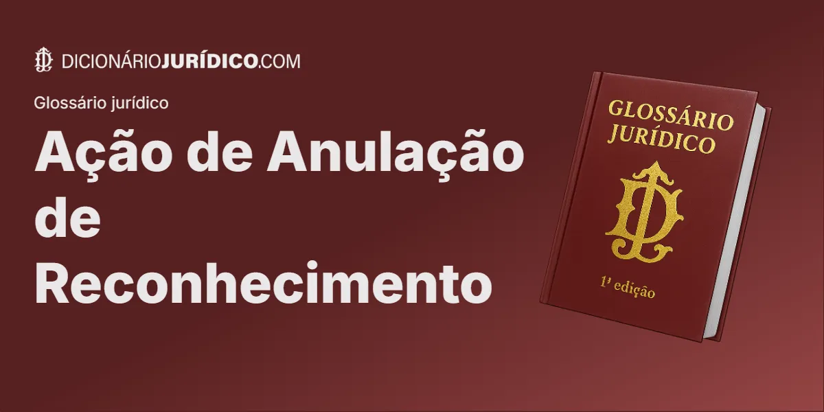 Compartilhe este tutorial: Ação de Anulação de Reconhecimento