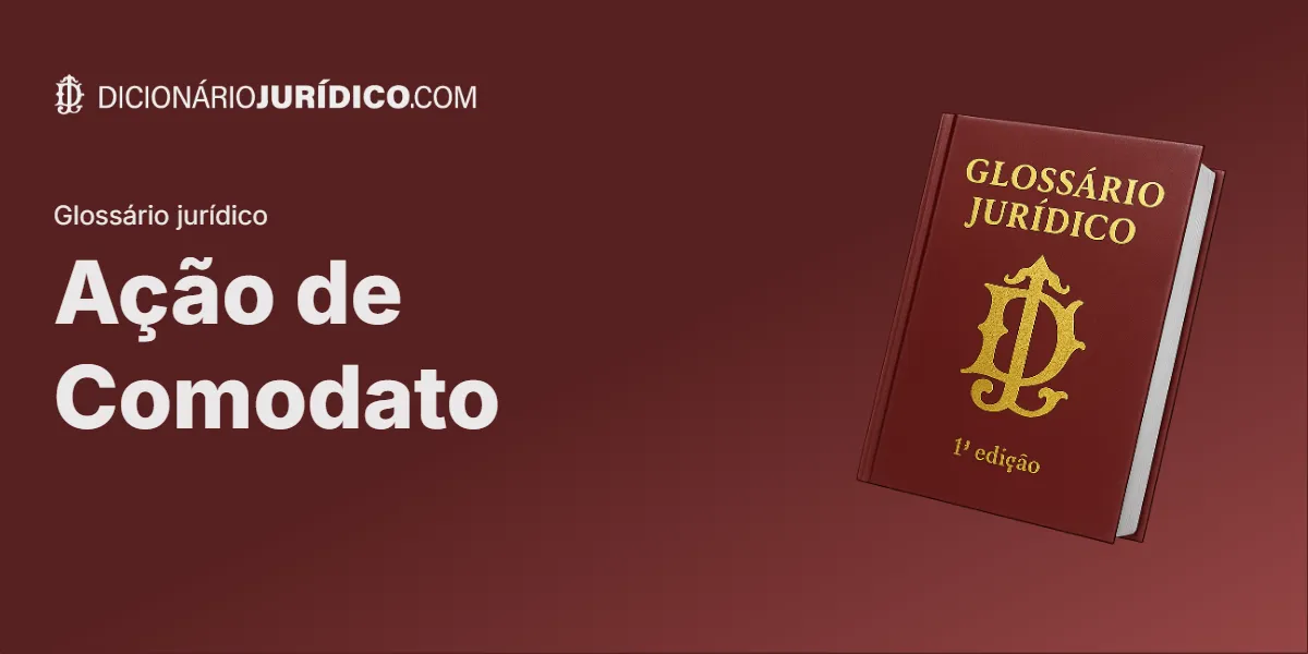 Compartilhe este tutorial: Ação de Comodato