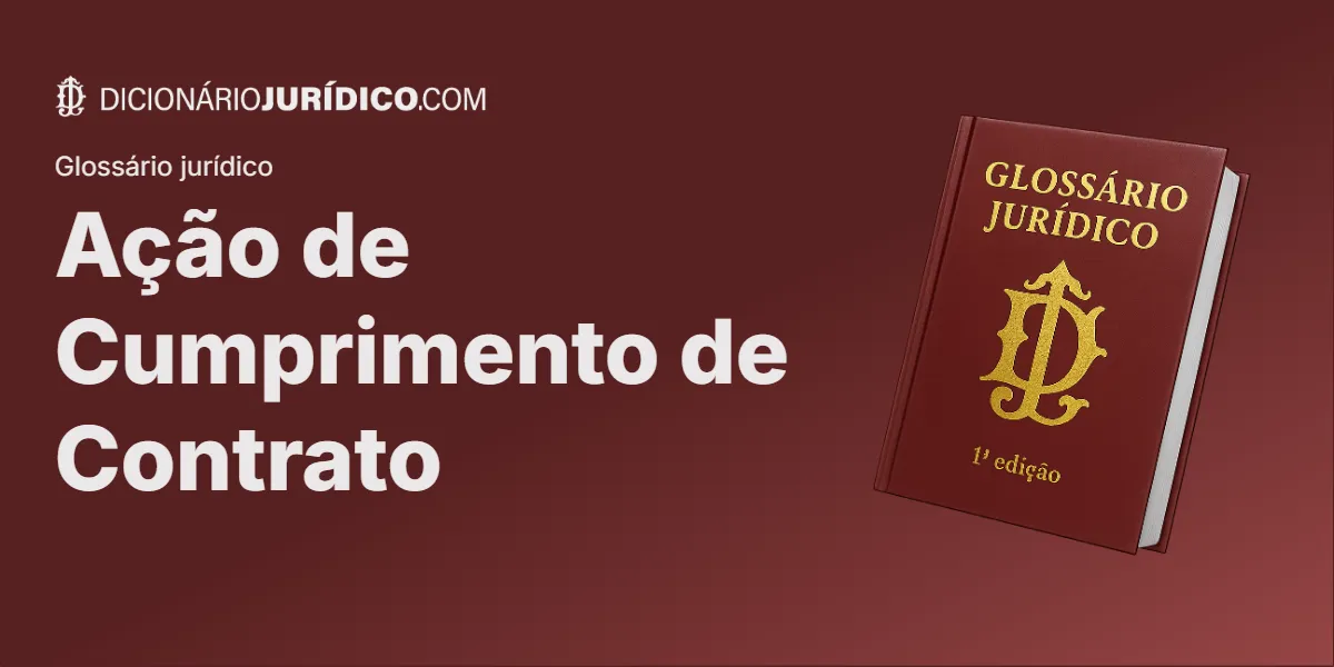 Compartilhe este tutorial: Ação de Cumprimento de Contrato