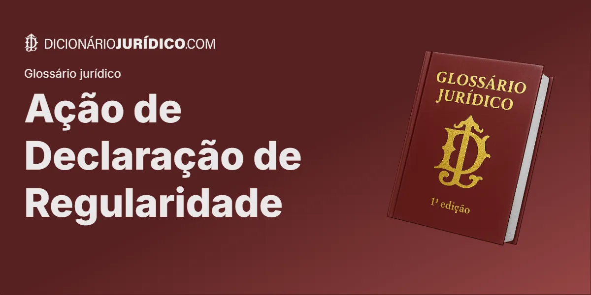 Compartilhe este tutorial: Ação de Declaração de Regularidade