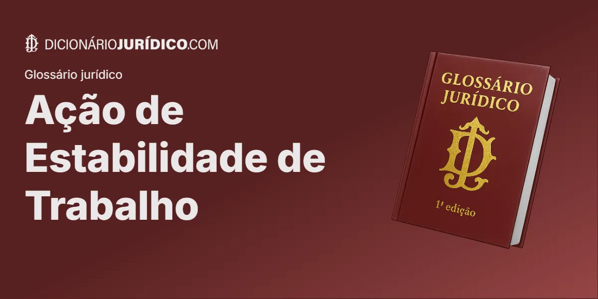 Compartilhe este tutorial: Ação de Estabilidade de Trabalho
