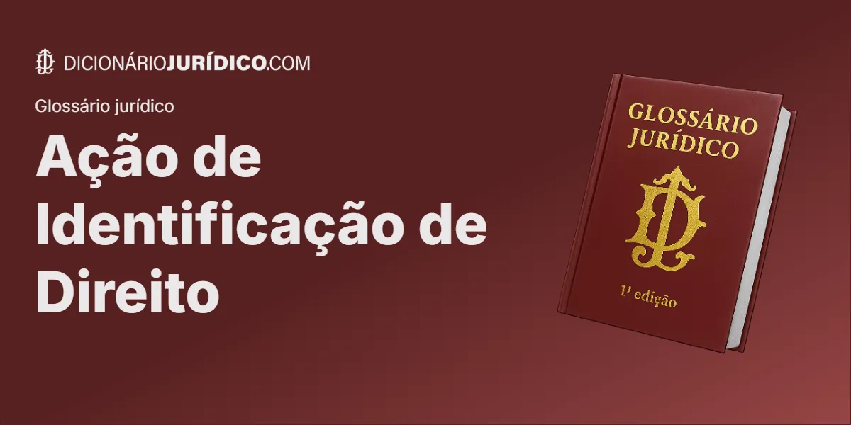 Compartilhe este tutorial: Ação de Identificação de Direito