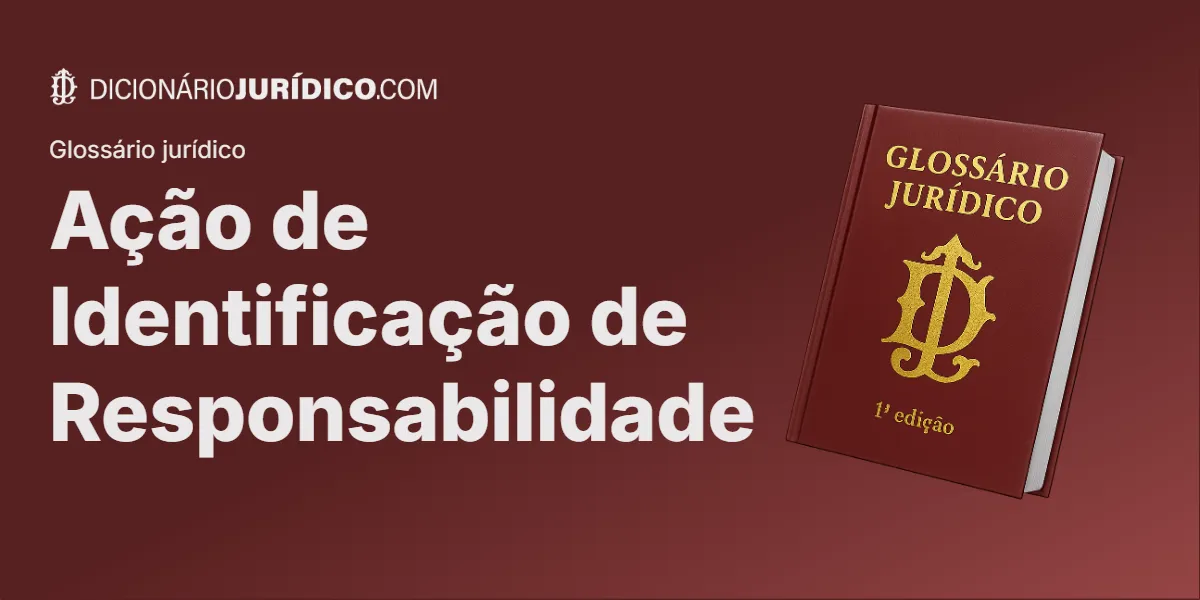 Compartilhe este tutorial: Ação de Identificação de Responsabilidade