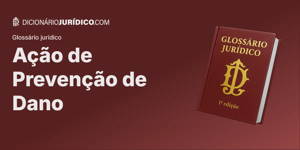 Compartilhe este tutorial: Ação de Prevenção de Dano