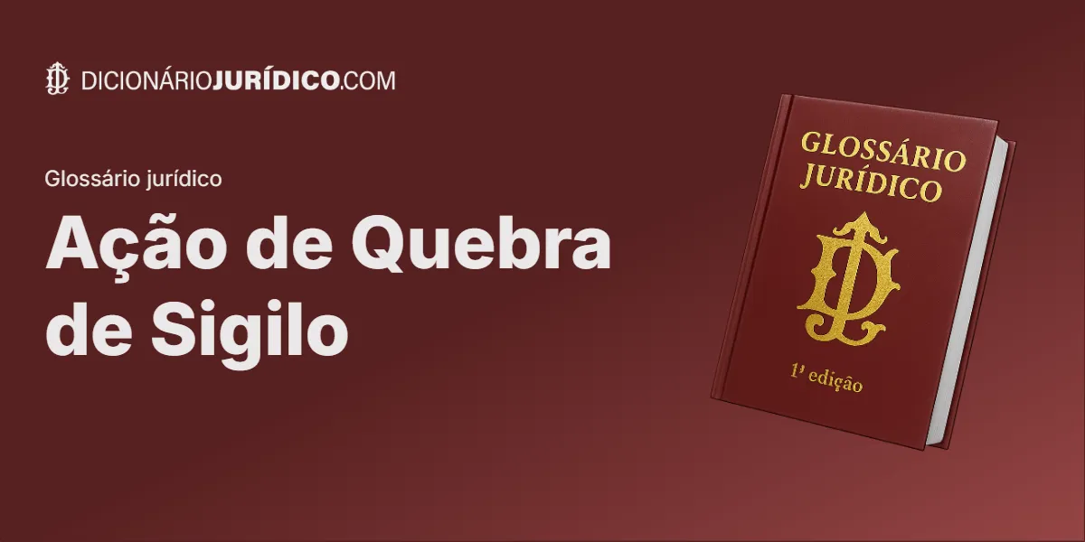 Compartilhe este tutorial: Ação de Quebra de Sigilo