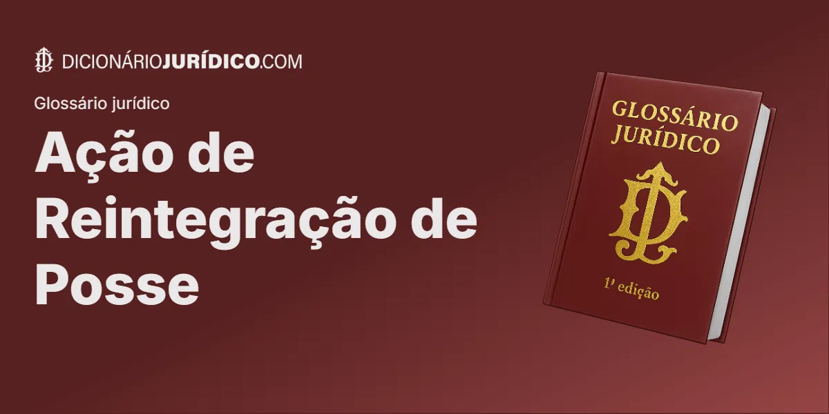 Compartilhe este tutorial: Ação de Reintegração de Posse