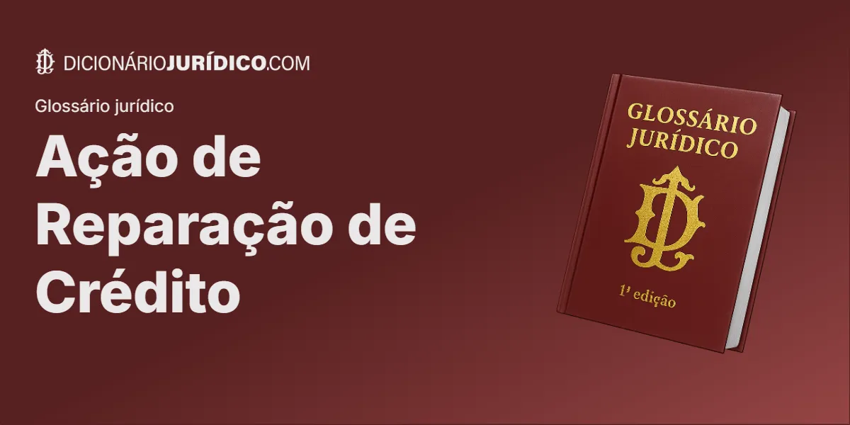 Compartilhe este tutorial: Ação de Reparação de Crédito