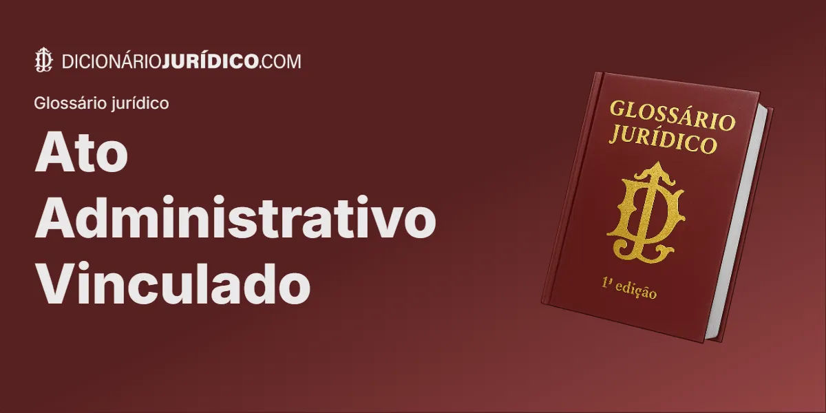 Compartilhe este tutorial: Ato Administrativo Vinculado