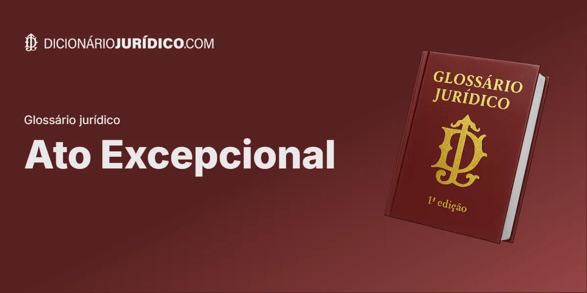 Compartilhe este tutorial: Ato Excepcional