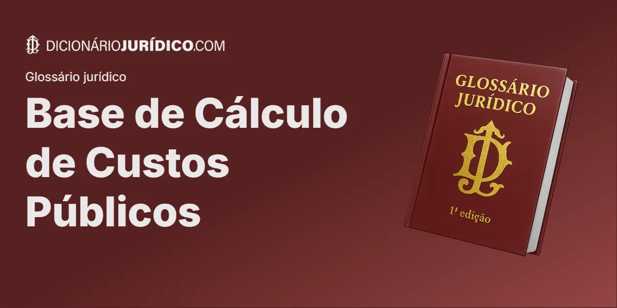 Compartilhe este tutorial: Base de Cálculo de Custos Públicos