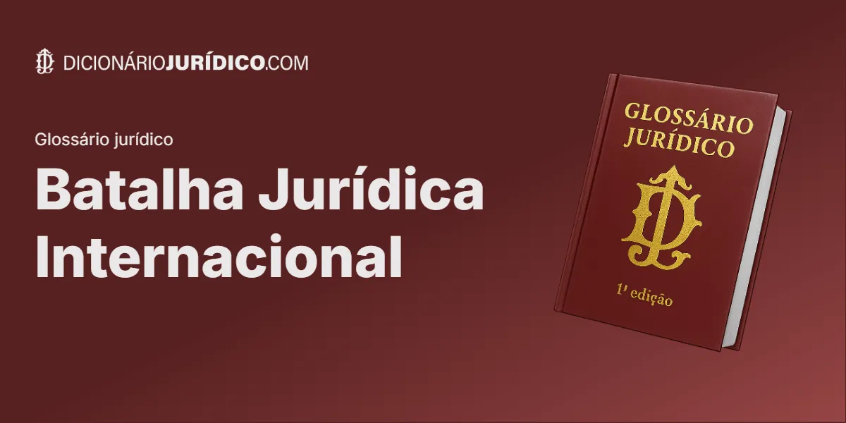 Compartilhe este tutorial: Batalha Jurídica Internacional