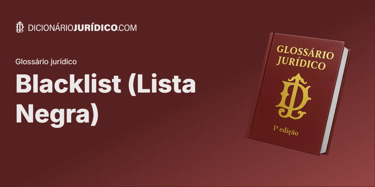 Compartilhe este tutorial: Blacklist (Lista Negra)