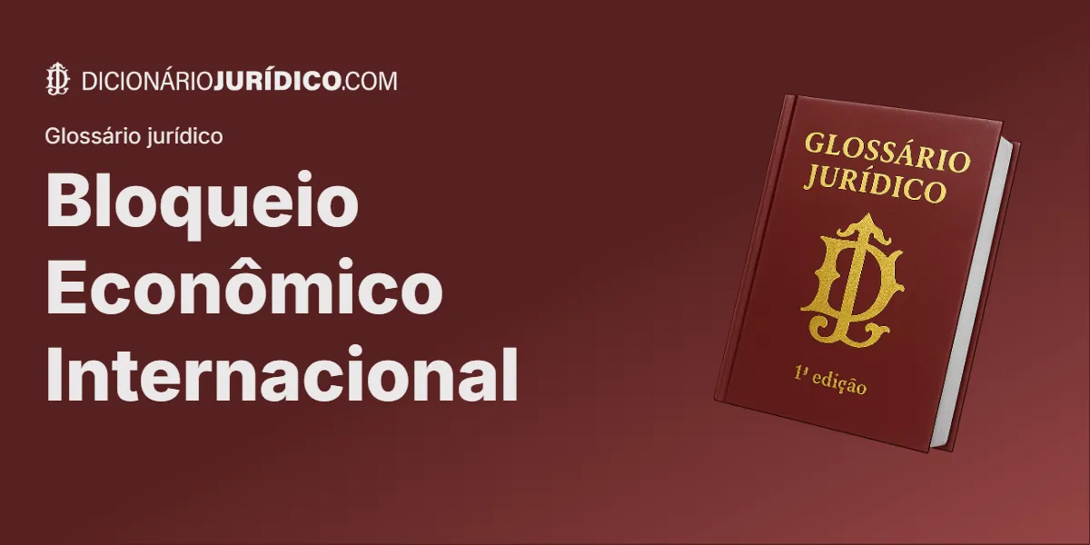 Compartilhe este tutorial: Bloqueio Econômico Internacional