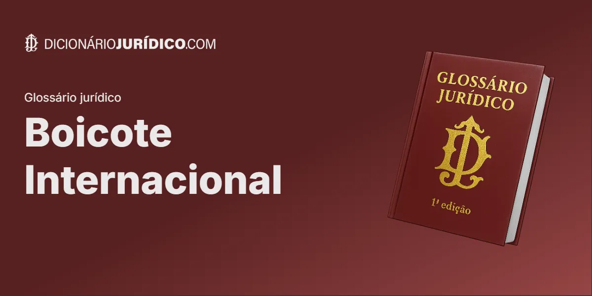 Compartilhe este tutorial: Boicote Internacional