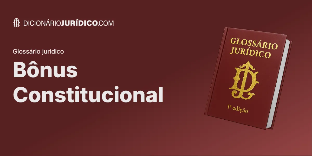 Compartilhe este tutorial: Bônus Constitucional