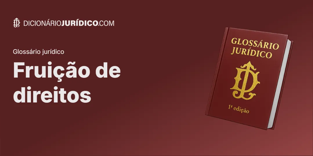 Compartilhe este tutorial: Fruição de direitos