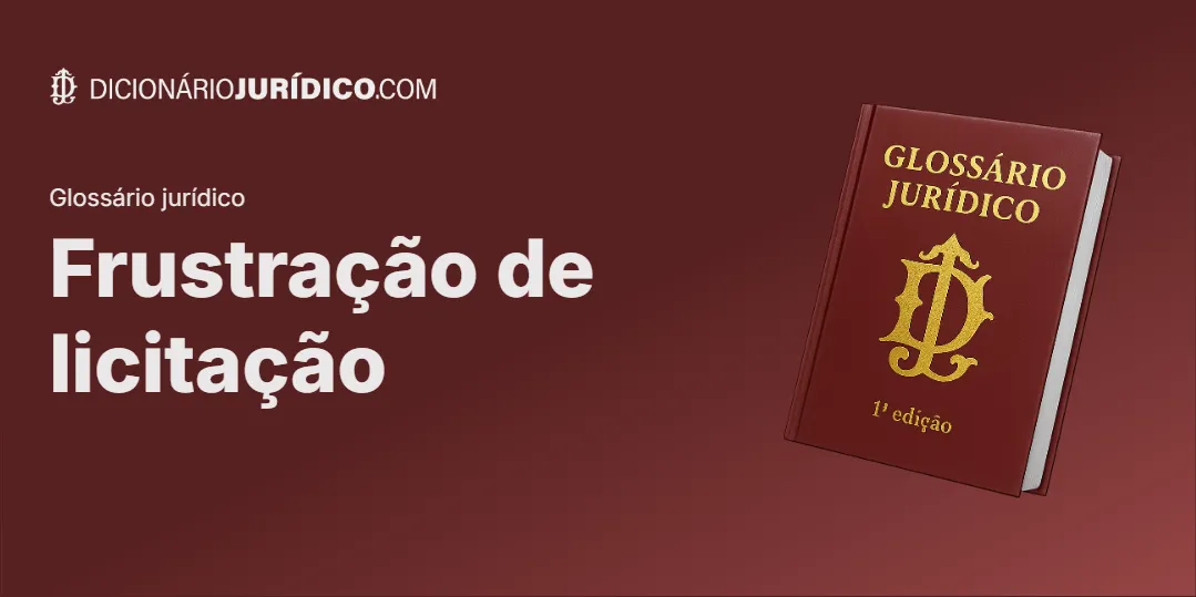 Compartilhe este tutorial: Frustração de Licitação