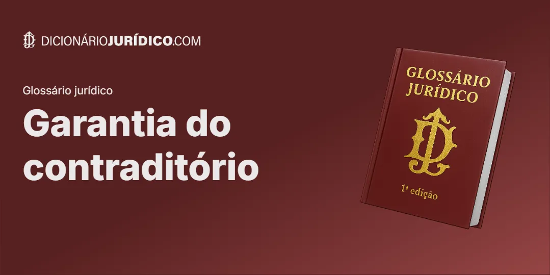 Compartilhe este tutorial: Garantia do Contraditório