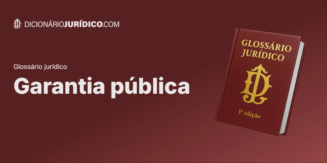 Compartilhe este tutorial: Garantia pública
