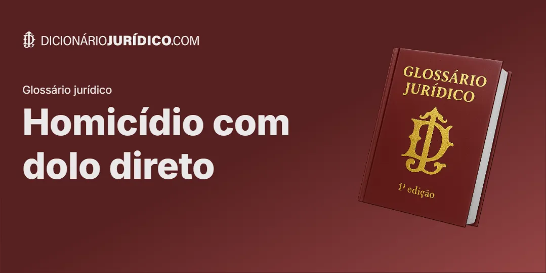 Compartilhe este tutorial: Homicídio com dolo direto