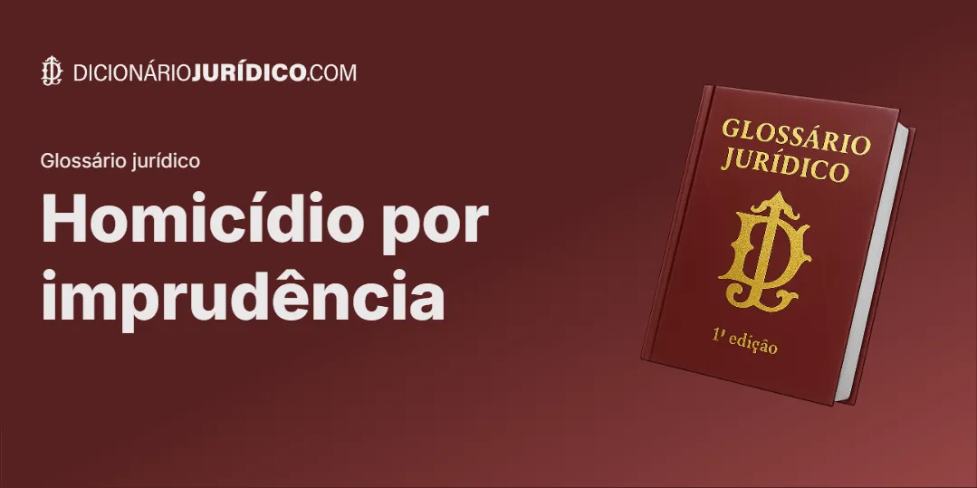 Compartilhe este tutorial: Homicídio por imprudência