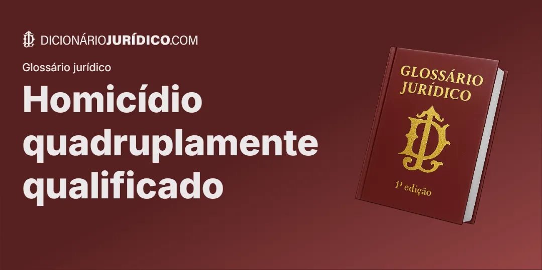 Compartilhe este tutorial: Homicídio quadruplamente qualificado