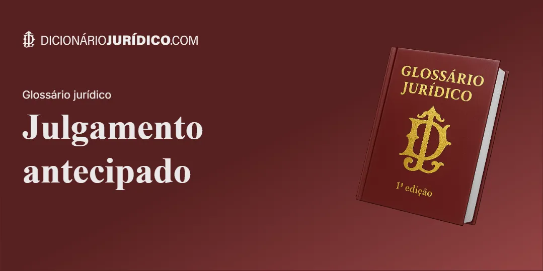 Compartilhe este tutorial: Julgamento Antecipado