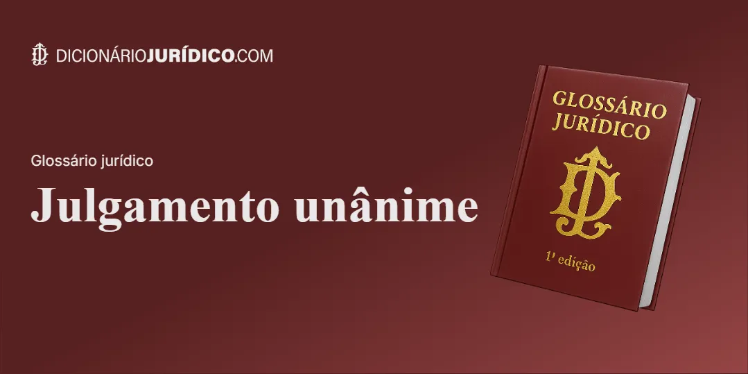 Compartilhe este tutorial: Julgamento unânime