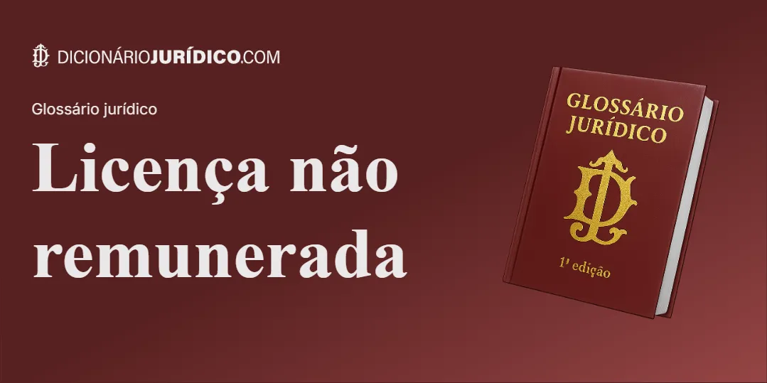 Compartilhe este tutorial: Licença não remunerada