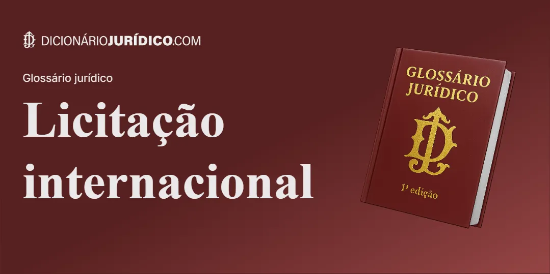 Compartilhe este tutorial: Licitação Internacional