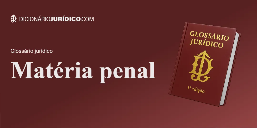 Compartilhe este tutorial: Matéria Penal