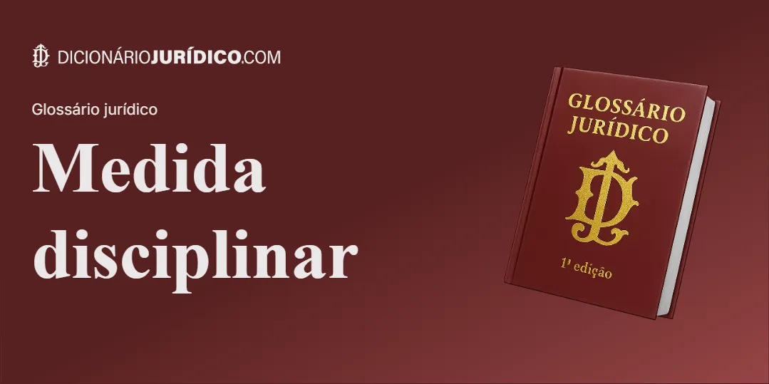 Compartilhe este tutorial: Medida disciplinar