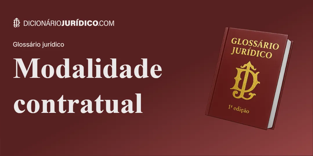 Compartilhe este tutorial: Modalidade Contratual
