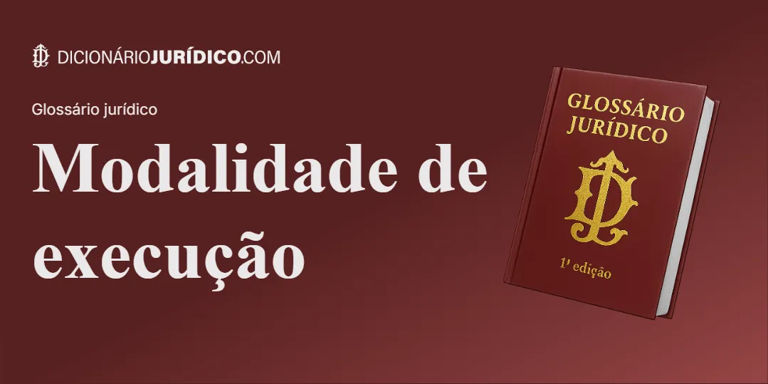 Compartilhe este tutorial: Modalidade de Execução