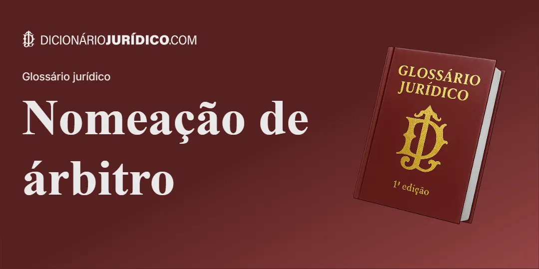 Compartilhe este tutorial: Nomeação de árbitro