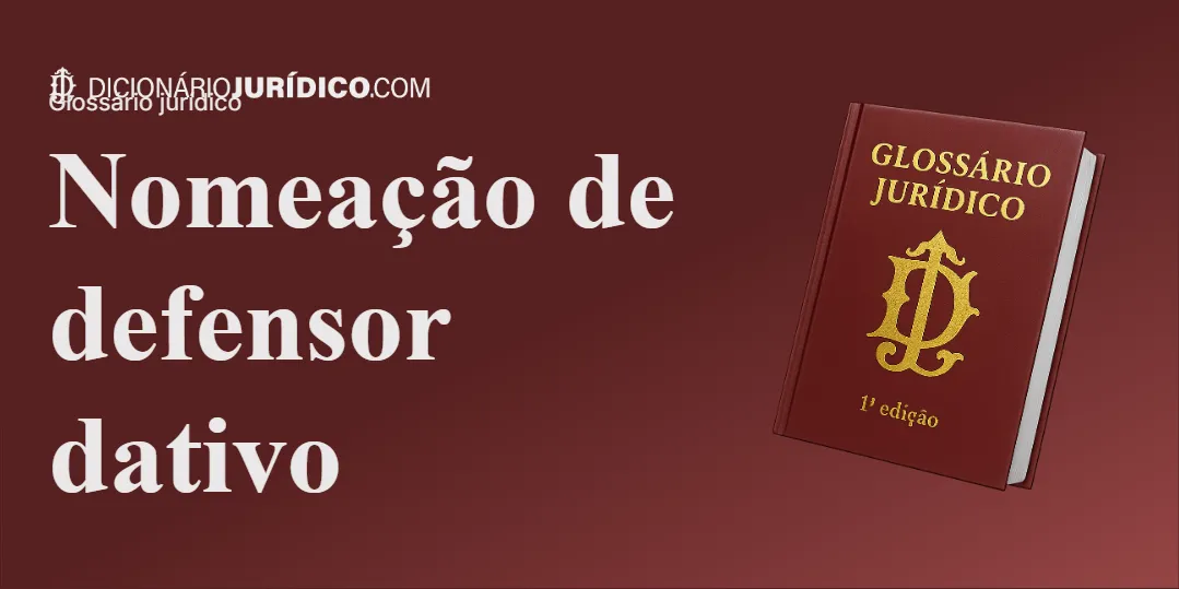 Compartilhe este tutorial: Nomeação de defensor dativo