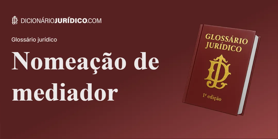 Compartilhe este tutorial: Nomeação de Mediador