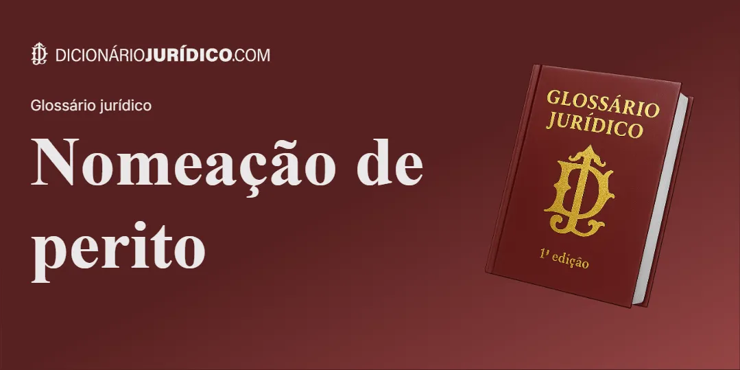 Compartilhe este tutorial: Nomeação de perito