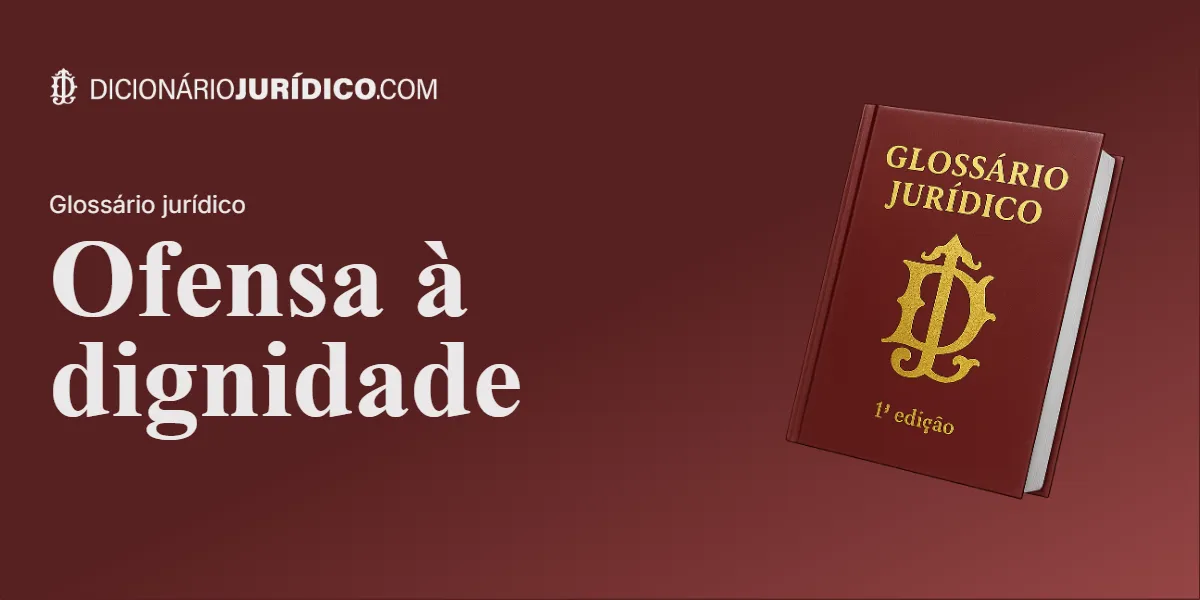 Compartilhe este tutorial: Ofensa à dignidade