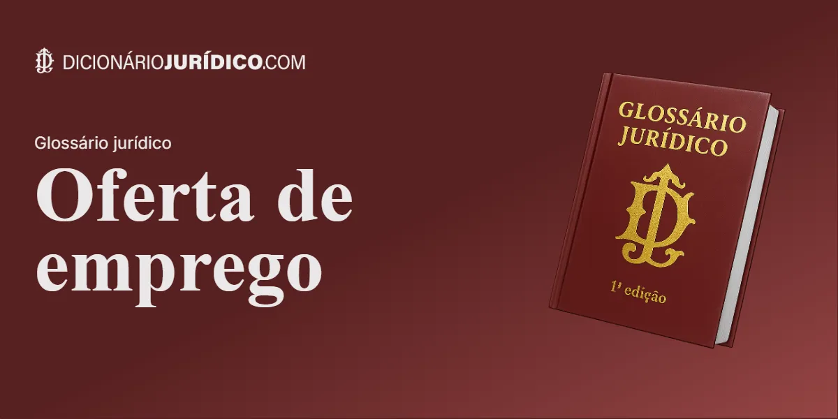 Compartilhe este tutorial: Oferta de emprego