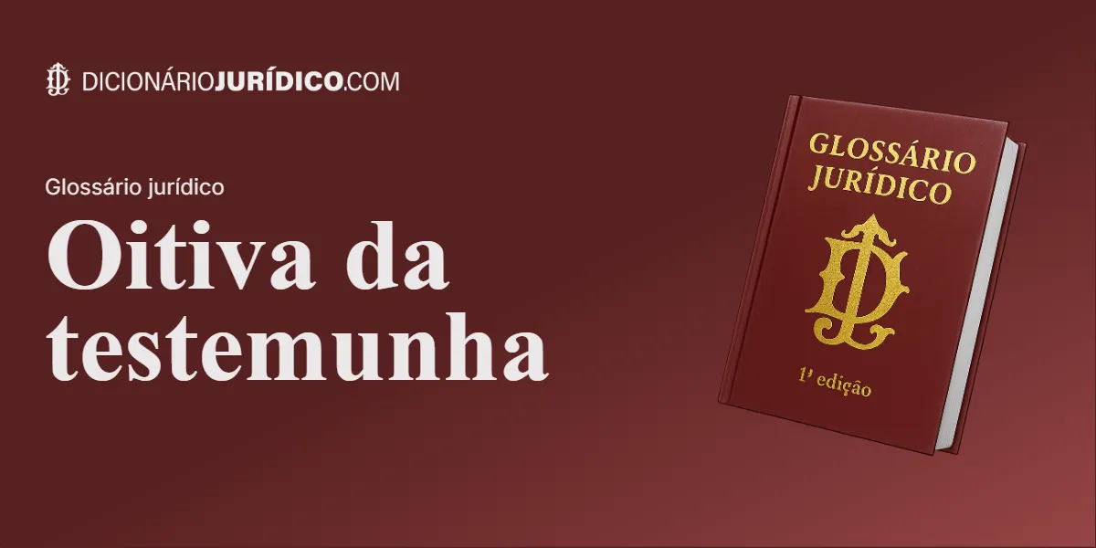 Compartilhe este tutorial: Oitiva da testemunha
