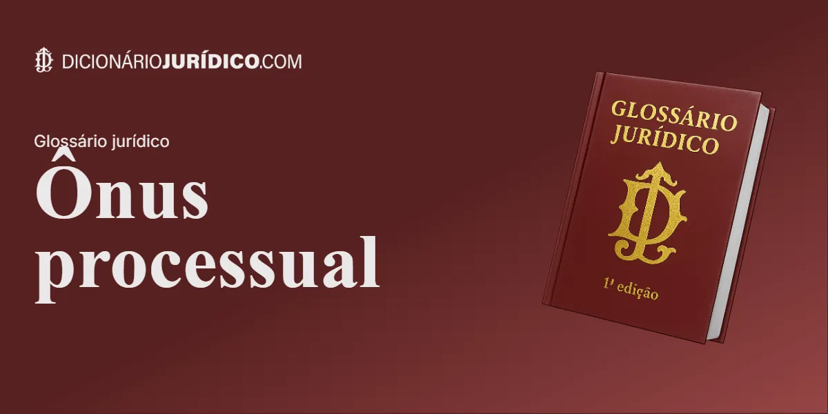 Compartilhe este tutorial: Ônus processual