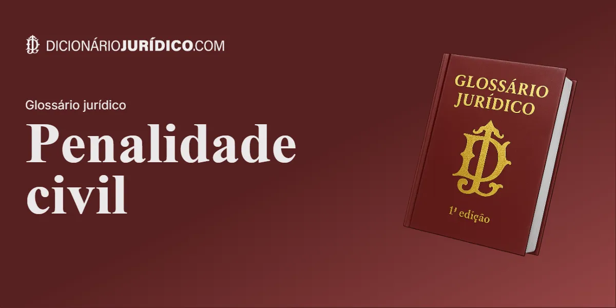 Compartilhe este tutorial: Penalidade civil
