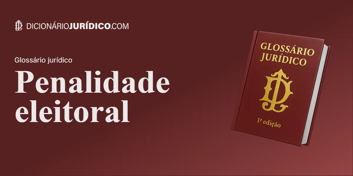 Compartilhe este tutorial: Penalidade eleitoral