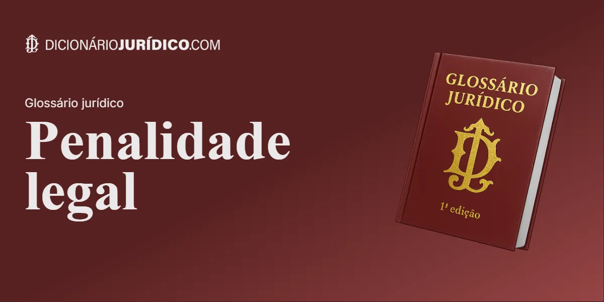 Compartilhe este tutorial: Penalidade legal