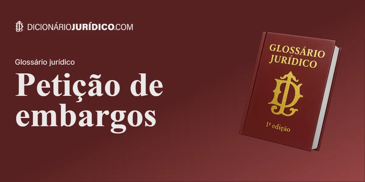 Compartilhe este tutorial: Petição de embargos