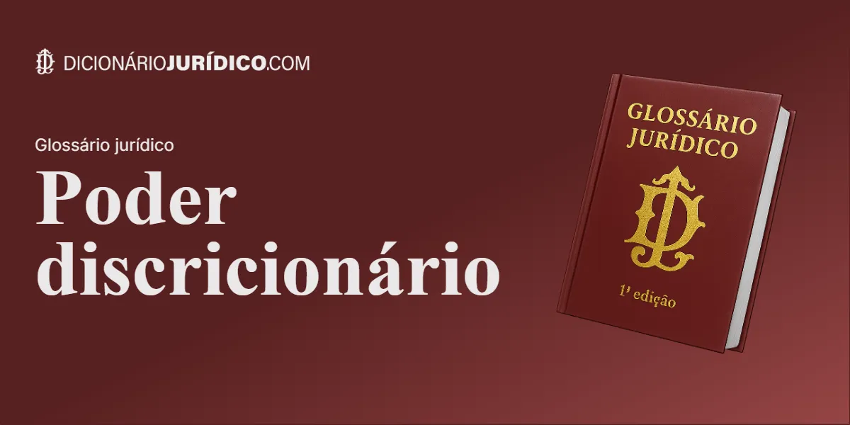 Compartilhe este tutorial: Poder discricionário