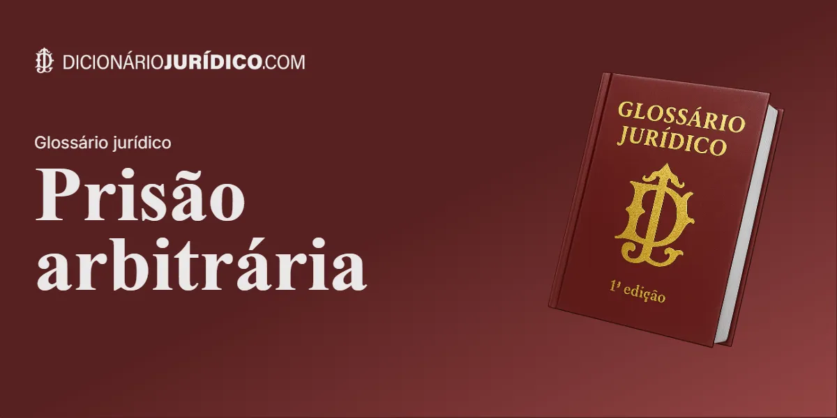 Compartilhe este tutorial: Prisão arbitrária