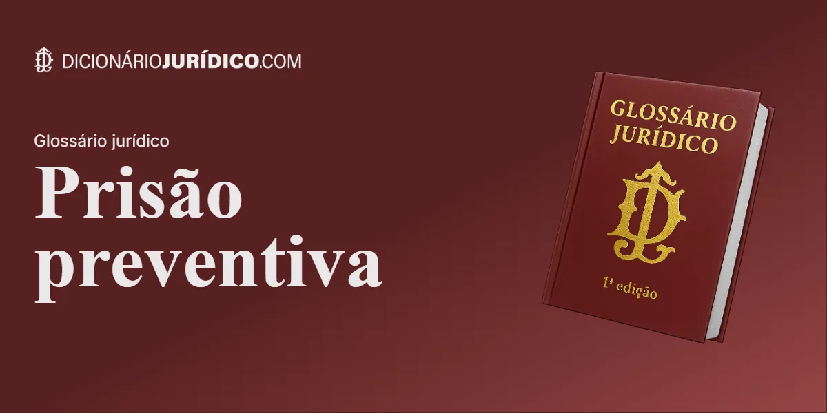 Compartilhe este tutorial: Prisão preventiva