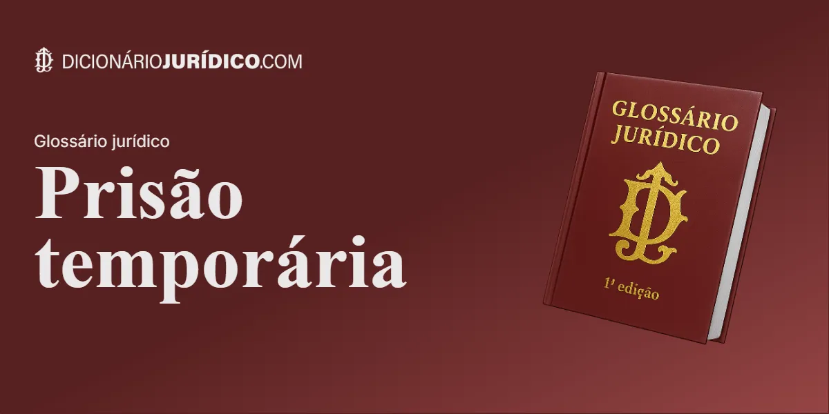 Compartilhe este tutorial: Prisão temporária